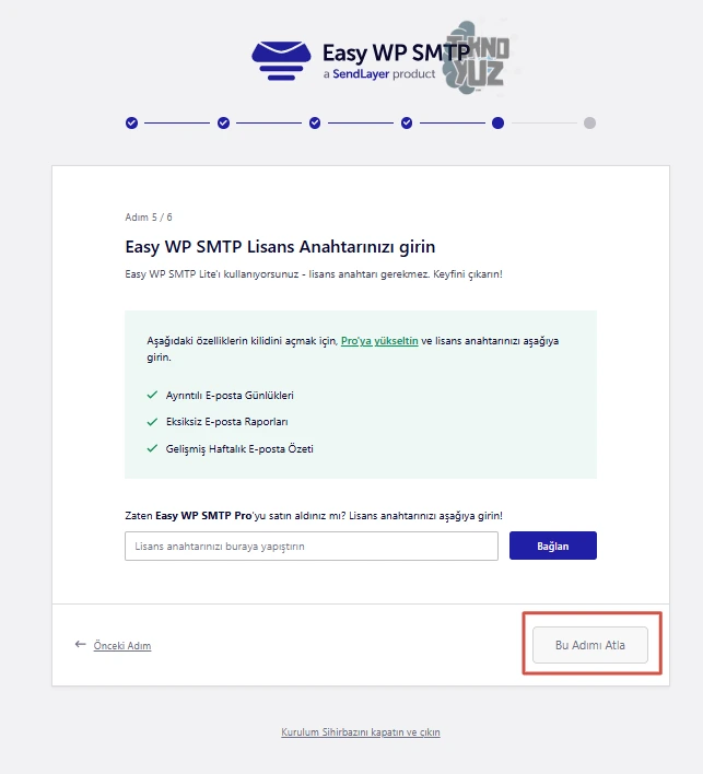 En Popüler SMTP Eklentisi