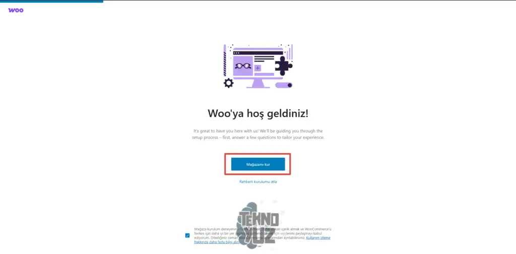Woocommerce Kurulum Sihirbazı