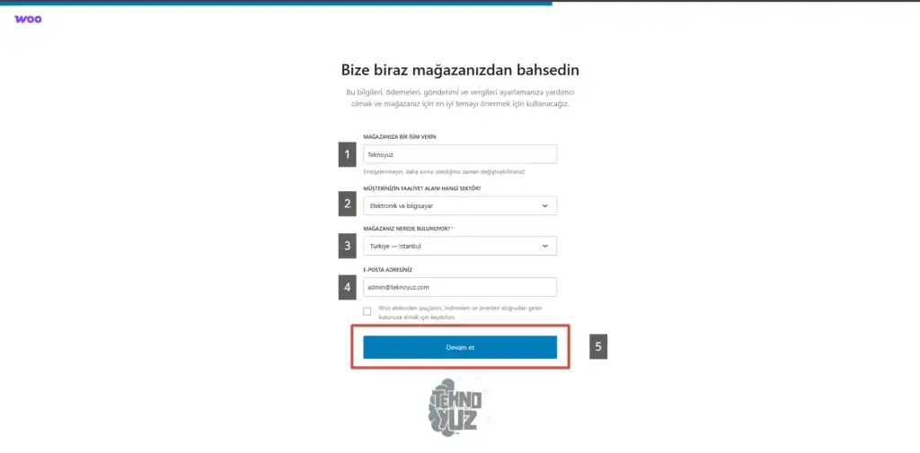 Mağaza Bilgileri