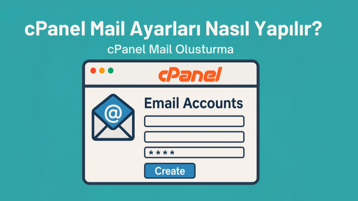 cPanel Mail Ayarları Nasıl Yapılır? cPanel Mail Oluşturma