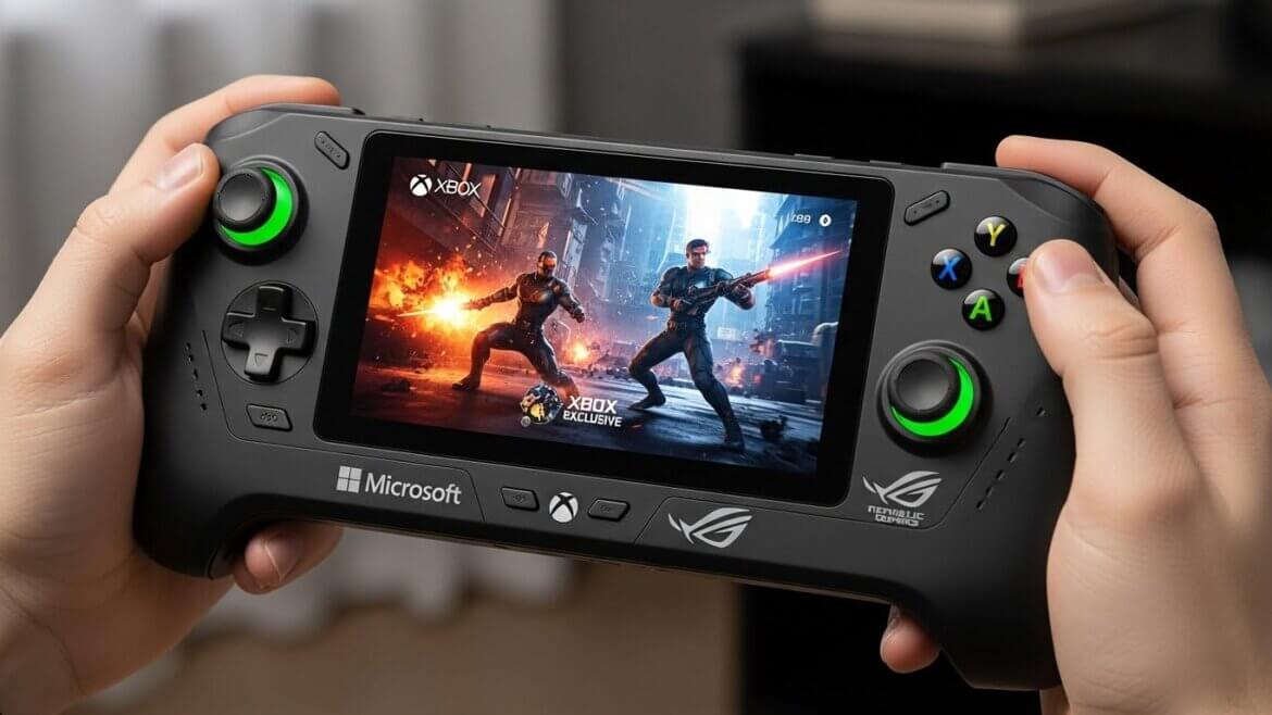 Microsoft Asus ile birlikte El Konsolu Çıkarıyor