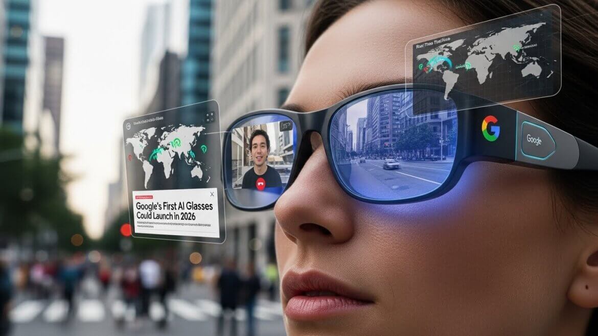 Googleın İlk Yapay Zekâ Gözlüğü 2026’da Piyasaya Çıkabilir