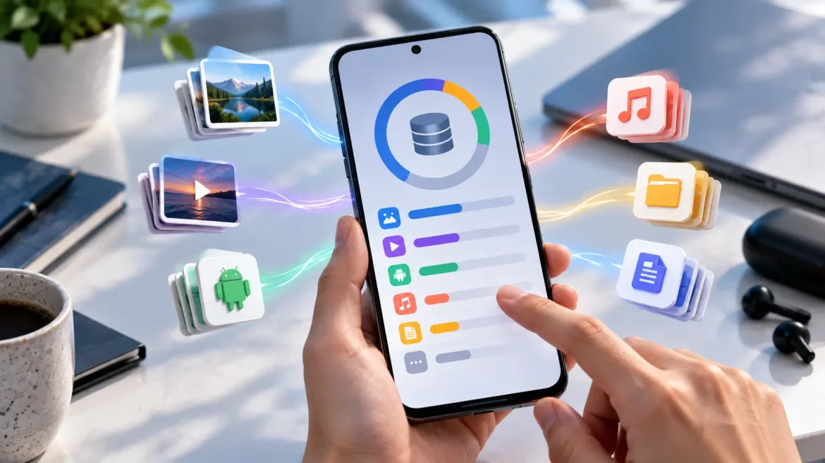 Android telefonda depolama alanı boşaltma işlemi