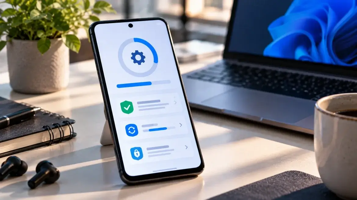 Android telefonda güvenlik yaması tarihi ve sistem güncellemesi ekranı
