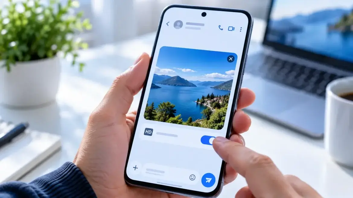 WhatsApp üzerinden HD fotoğraf ve video gönderme